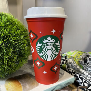 Starbucks Red Cup Holiday 2023 Christmas 16oz Hot /cold Tumbler Grande Reusable